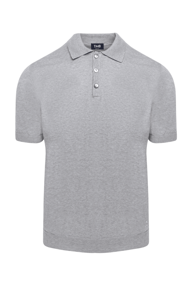 Tombolini man gray cotton polo buy with prices and photos 172859 - photo 1