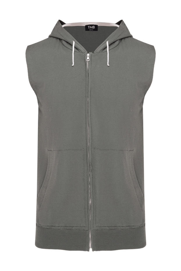 Tombolini green cotton vest for men 172866 - photo 1
