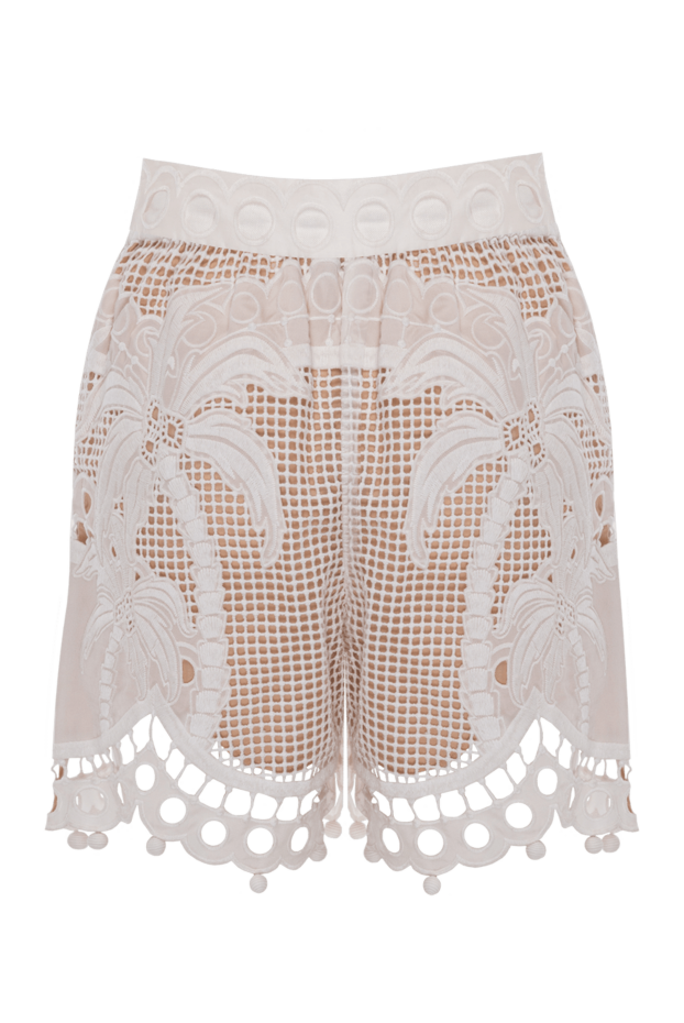 Zimmermann woman white silk shorts for women buy with prices and photos 172879 - photo 1