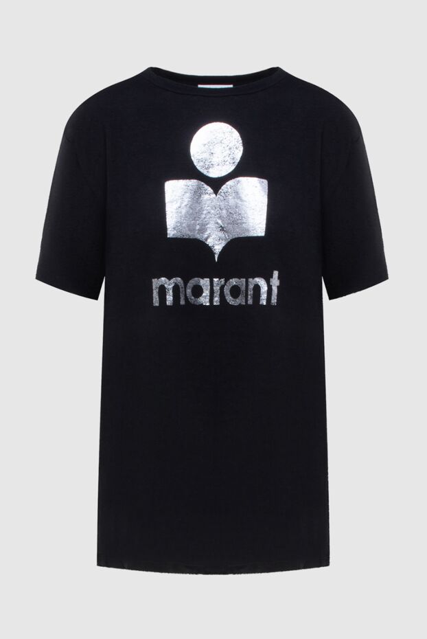 Isabel Marant жіночі футболка з льону чорна жіноча купити фото з цінами 172887 - фото 1