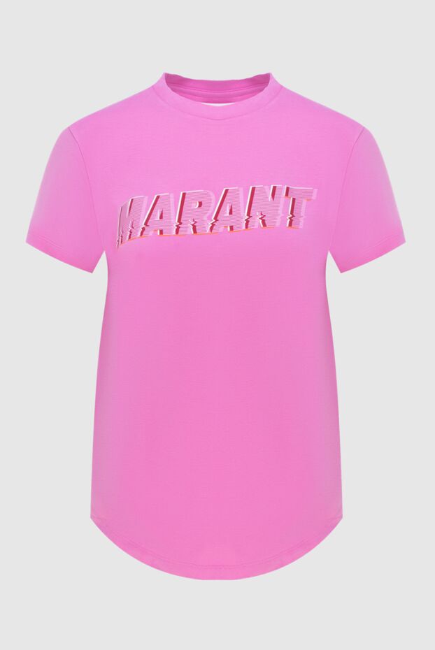 Isabel Marant woman pink cotton t-shirt for women buy with prices and photos 172889 - photo 1