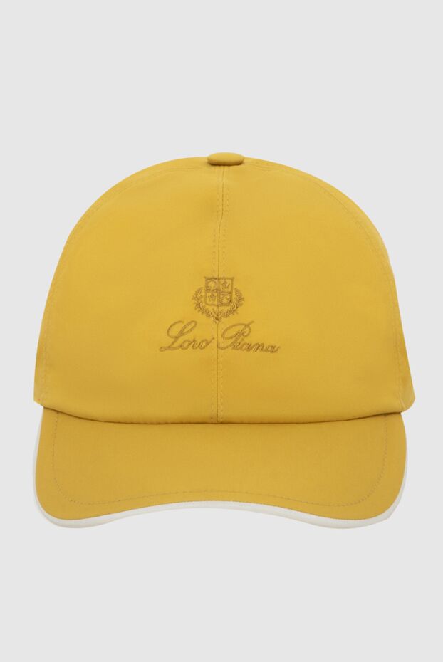 Loro Piana чоловічі кепка із поліестеру жовта чоловіча купити фото з цінами 172989 - фото 1
