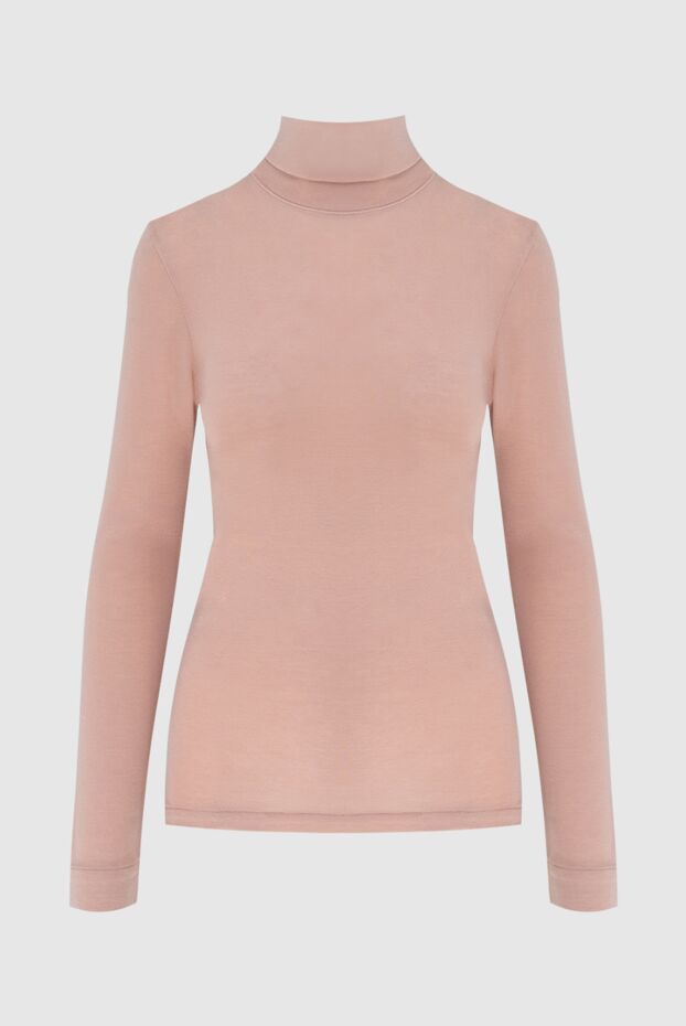 Loro Piana woman beige cashmere and silk golf for women buy with prices and photos 173006 - photo 1