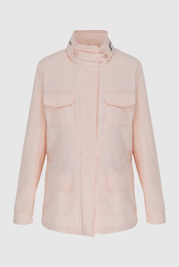 Loro Piana woman women's pink polyamide and cashmere windbreaker buy with prices and photos 173013 - photo 1