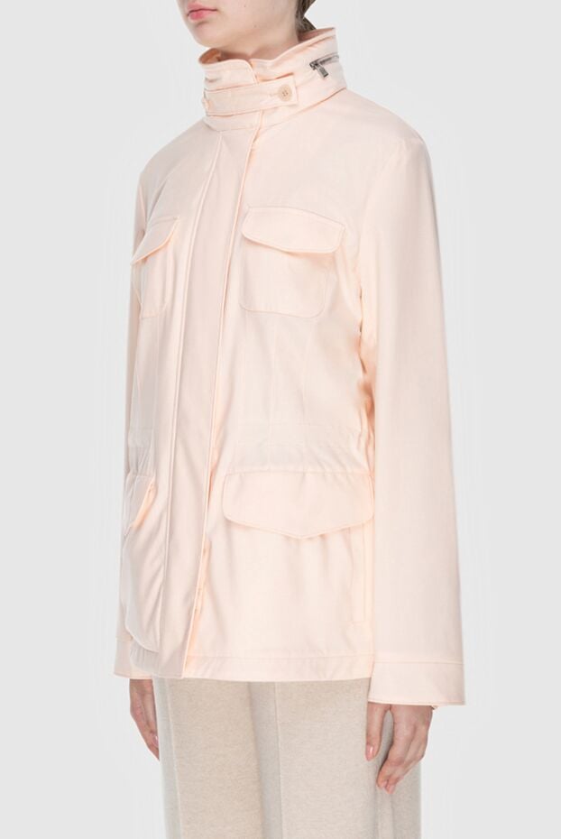 Loro Piana women's windbreaker made of polyamide and cashmere pink 173013 - photo 3