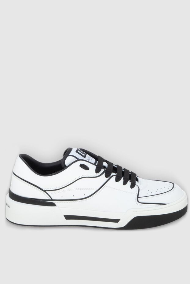 Dolce & Gabbana man white leather sneakers for men buy with prices and photos 173032 - photo 1