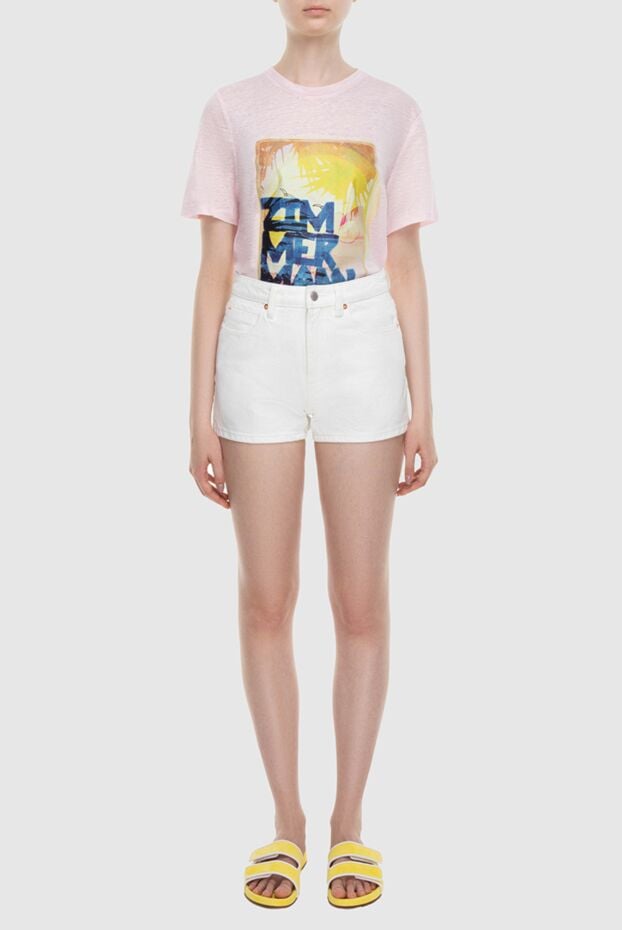 Alexanderwang woman white cotton shorts for women buy with prices and photos 173051 - photo 2