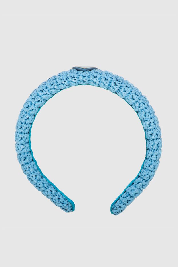 Prada blue hairband for women 173112 - photo 3