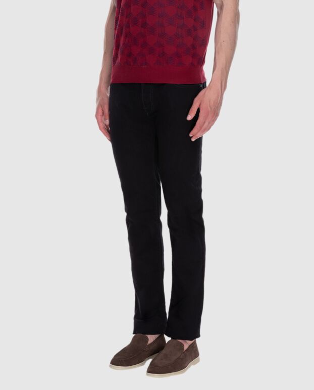 Jacob Cohen deep black jeans with minimalist trim 173217 - photo 3