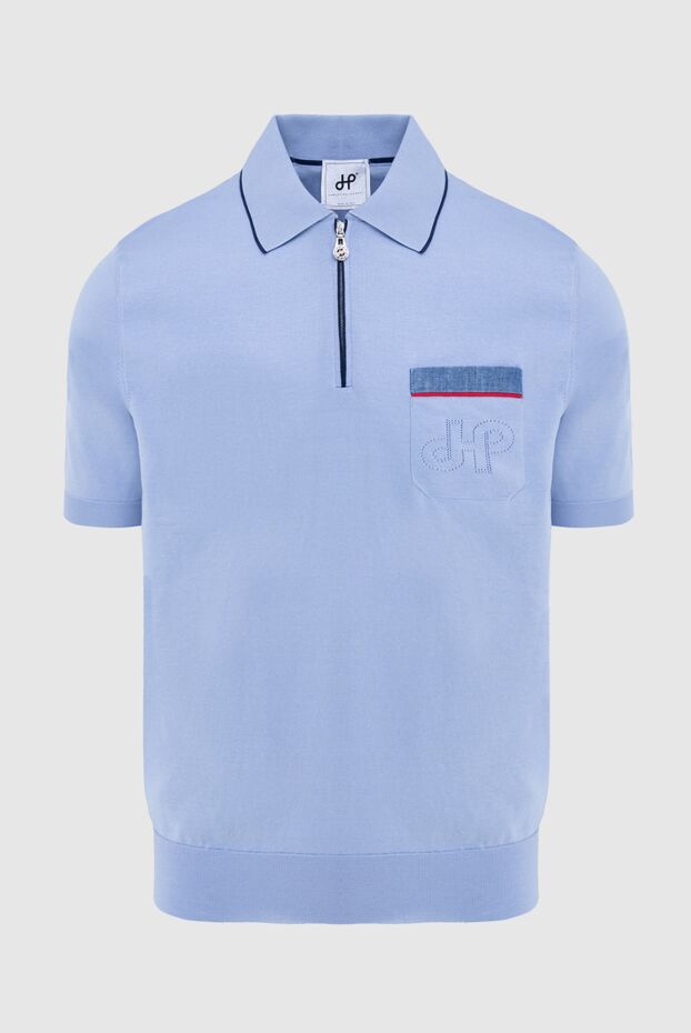 Hamlet Philosophy man blue cotton polo for men buy with prices and photos 173299 - photo 1