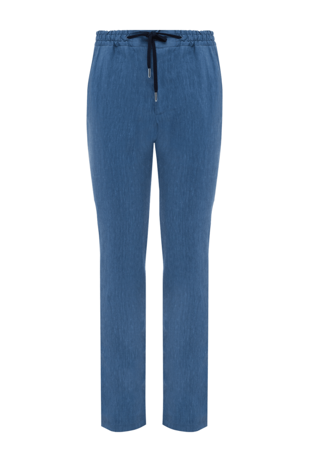 Cesare di Napoli мужские брюки мужские синие купить с ценами и фото 173386 - фото 1