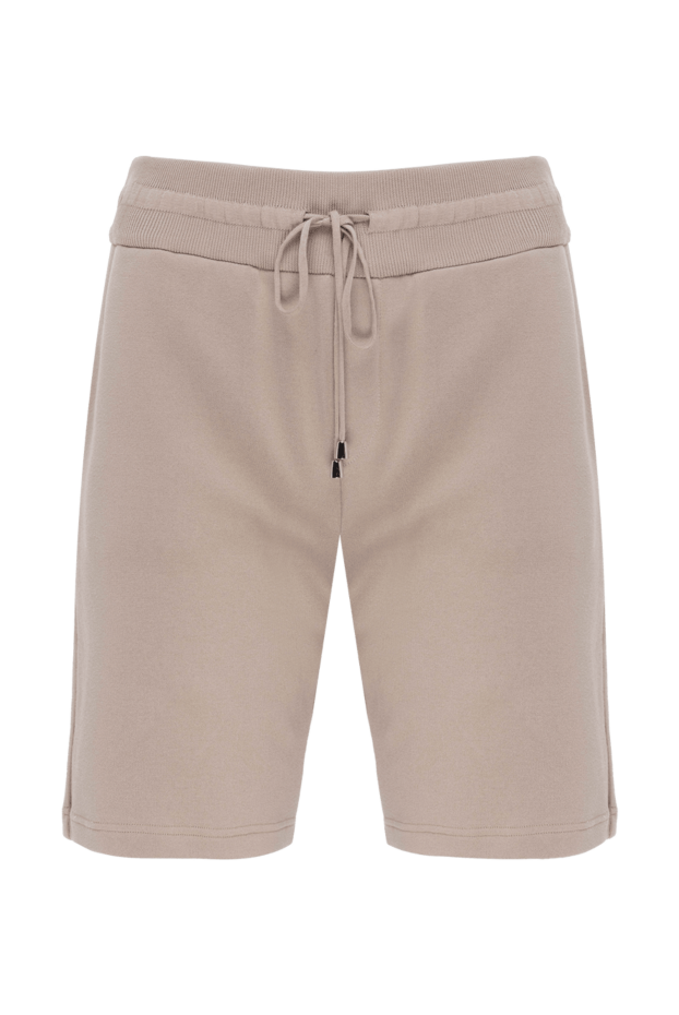 Cesare di Napoli man cotton shorts for men, beige buy with prices and photos 173447 - photo 1