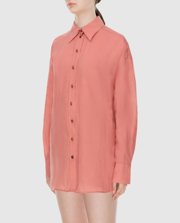Zimmermann women's long blouse terracotta (markdown) 197952 - photo 3