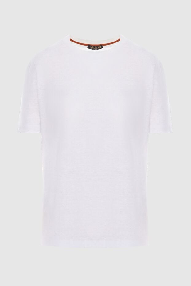 Loro Piana women's basic linen white t-shirt 173693 - photo 1