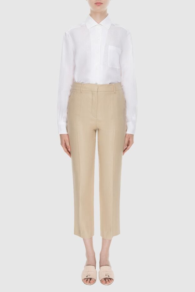 Loro Piana beige chinos for women 173699 - photo 2