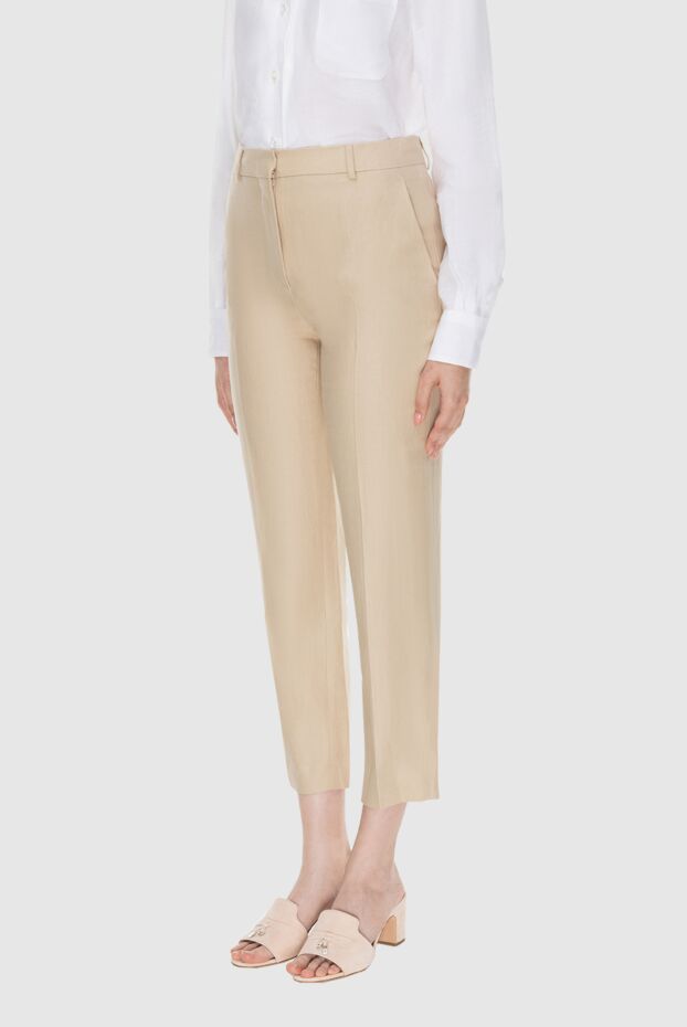 Loro Piana beige chinos for women 173699 - photo 3