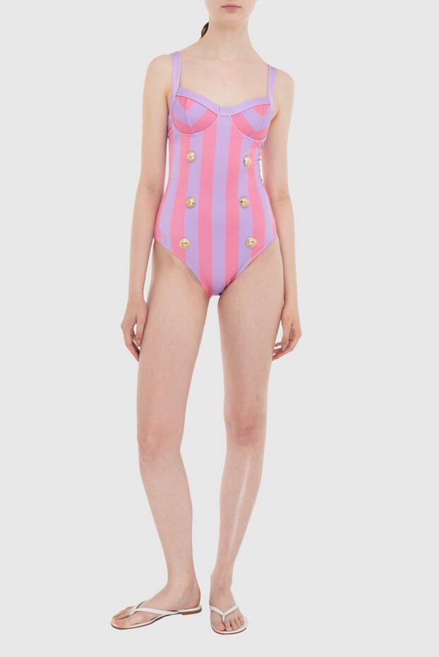 Balmain woman swimsuit made of polyamide and elastane pink for women buy with prices and photos 173750 - photo 2