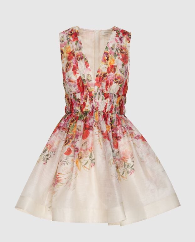 Zimmermann red mini dress for women with a v-neckline 173808 - photo 1