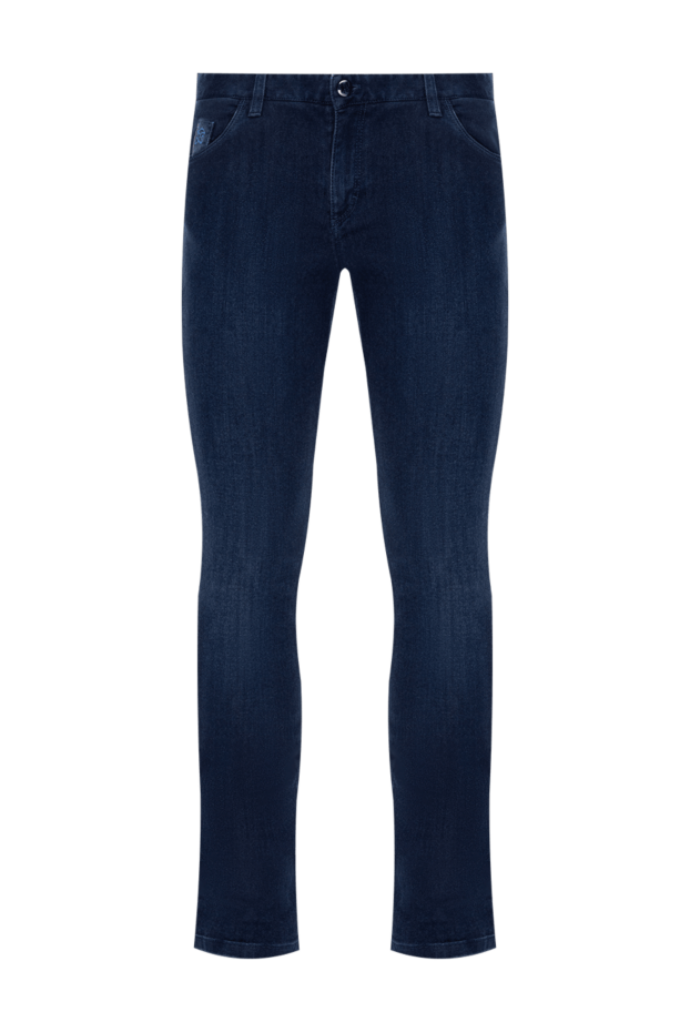 Zilli man blue cotton and elastane jeans for men buy with prices and photos 173842 - photo 1