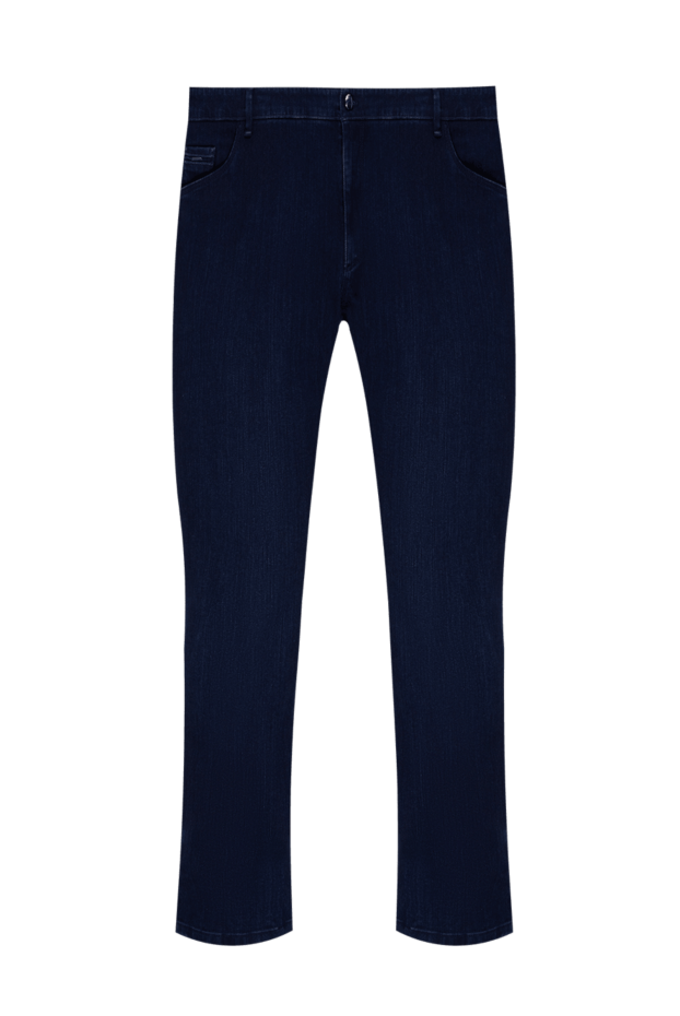 Zilli man blue cotton and polyamide jeans for men buy with prices and photos 173843 - photo 1