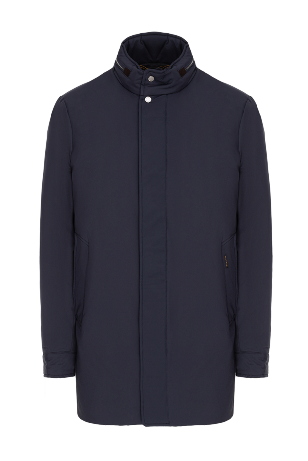 Moorer men's blue long jacket 173865 - photo 1