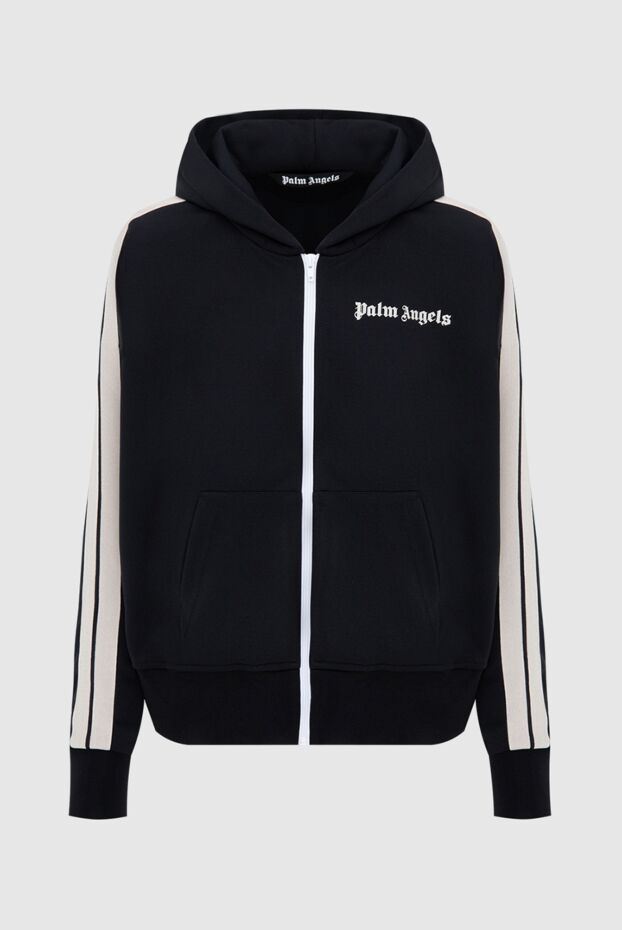 Palm Angels woman women's black polyester hoodie buy with prices and photos 173951 - photo 1