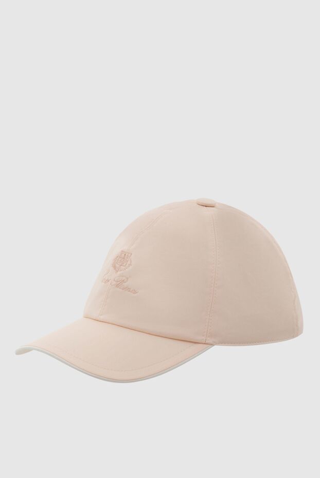 Loro Piana women's pink cap with logo 173981 - photo 3