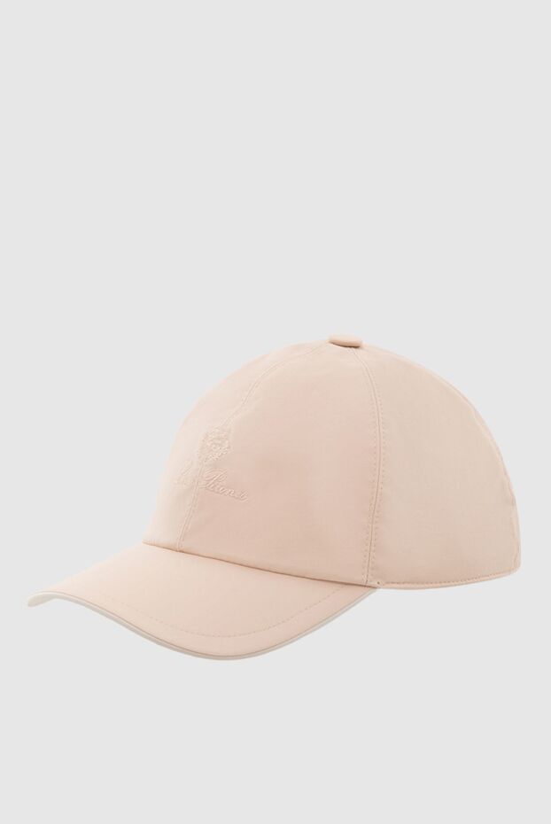 Loro Piana men's beige cap with embroidered logo 174012 - photo 3
