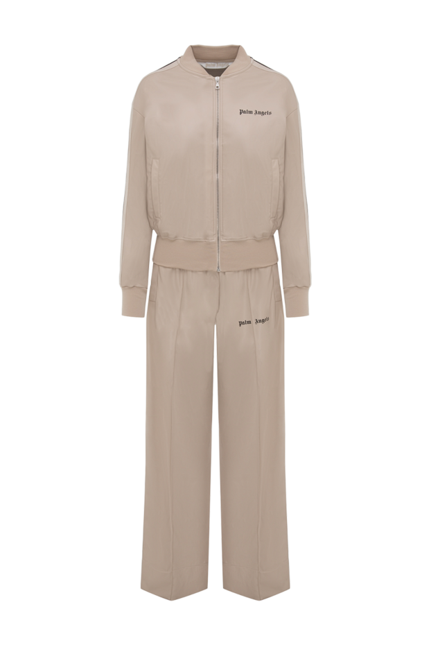 Palm Angels woman beige women's trouser suit made of genuine leather buy with prices and photos 174071 - photo 1