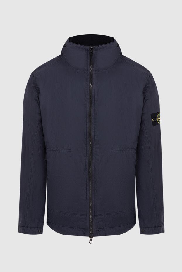 Stone Island man blue polyamide jacket for men buy with prices and photos 174100 - photo 1