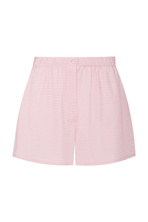 Prada woman pink silk shorts for women buy with prices and photos 174247 - photo 1