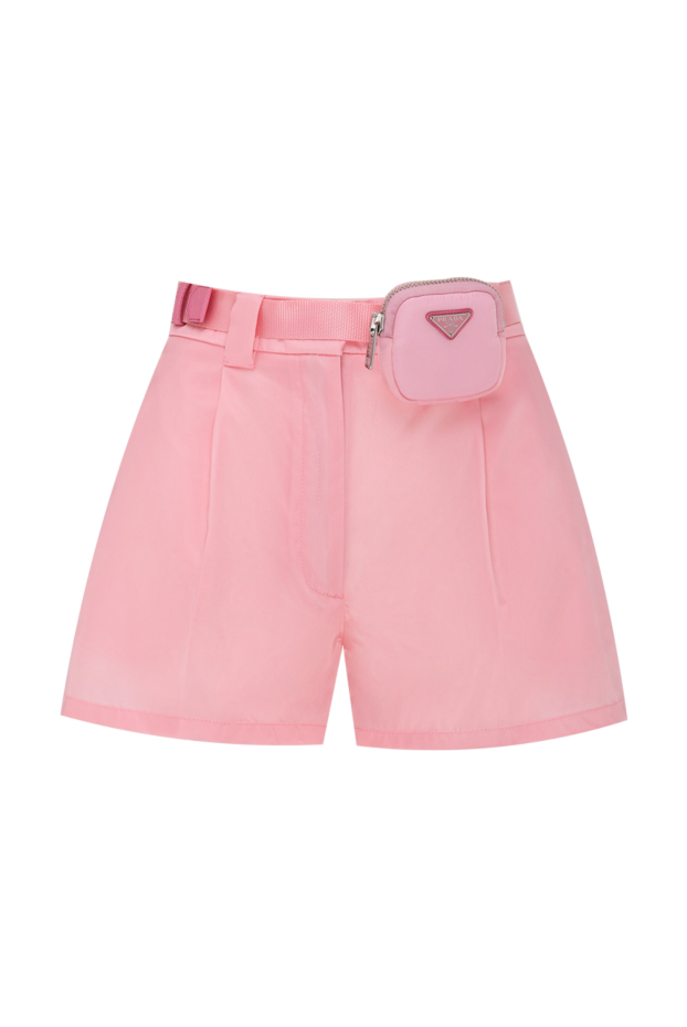 Prada women's pink shorts with a handbag on the belt 174248 - photo 1