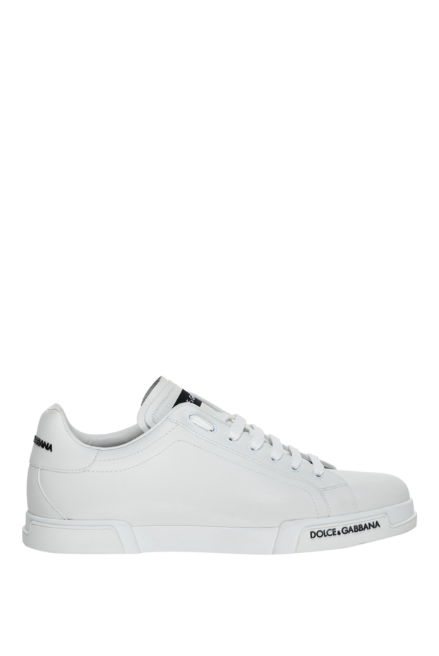 Dolce & Gabbana man white leather sneakers for men buy with prices and photos 174268 - photo 1