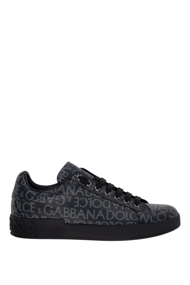 Dolce & Gabbana man black cotton and polyester sneakers for men buy with prices and photos 174272 - photo 1