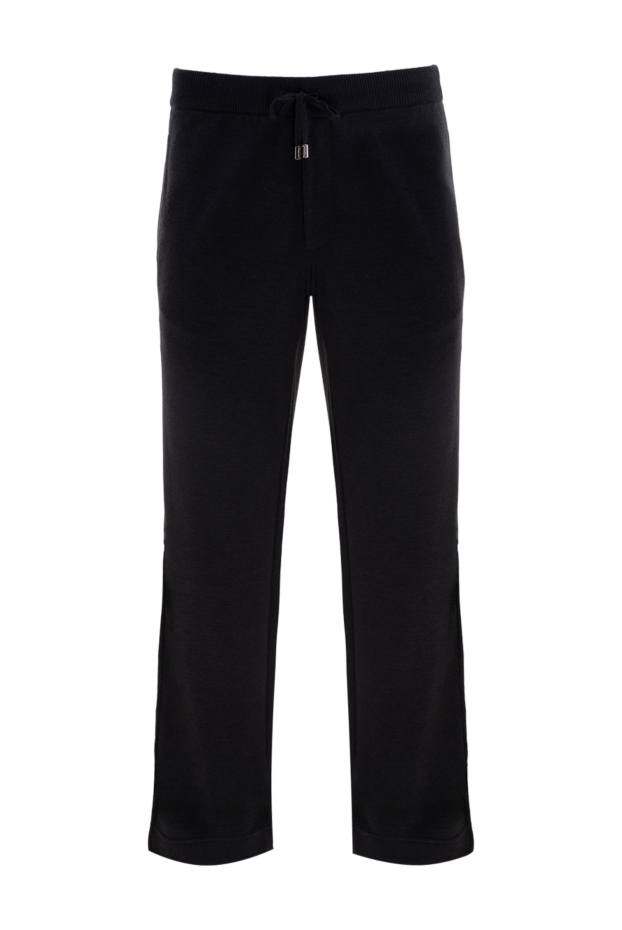 Stefano Ricci men's cashmere and silk sweatpants black 174296 - photo 1