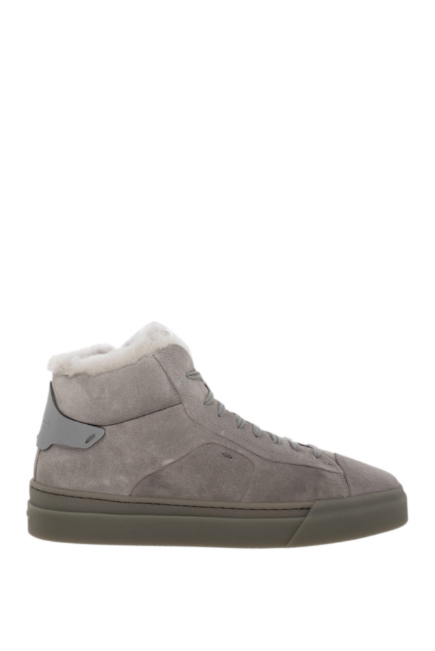 Santoni woman gray suede sneakers for women buy with prices and photos 174313 - photo 1