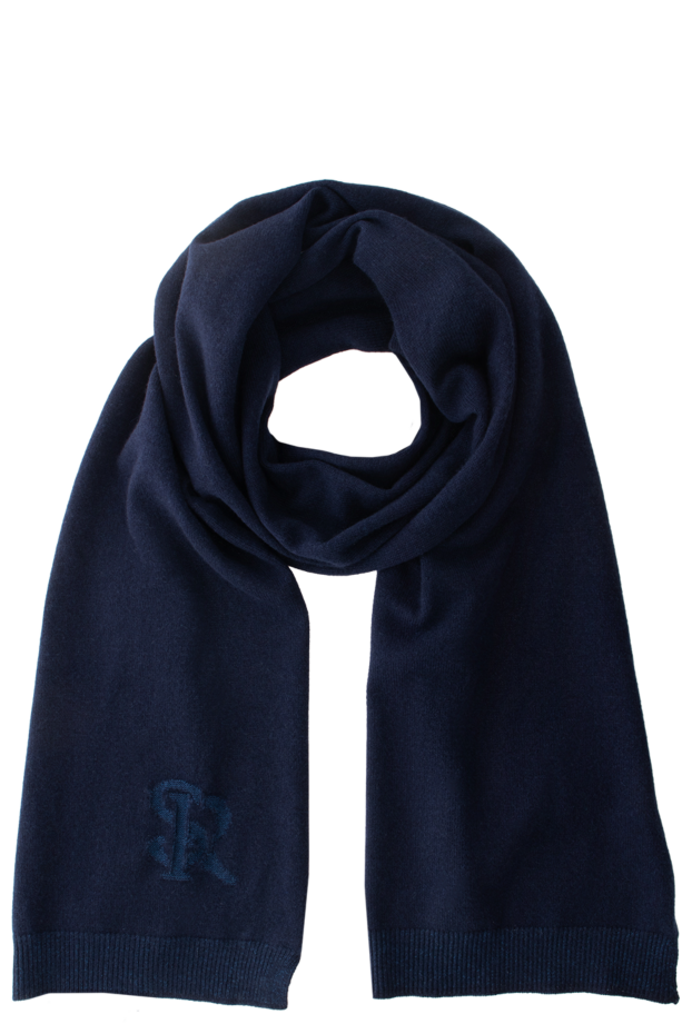 Stefano Ricci scarf from cashmere silk blue for men 174364 - photo 1