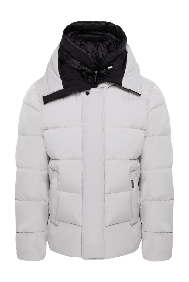 Moorer man gray polyamide down jacket for men buy with prices and photos 174429 - photo 1