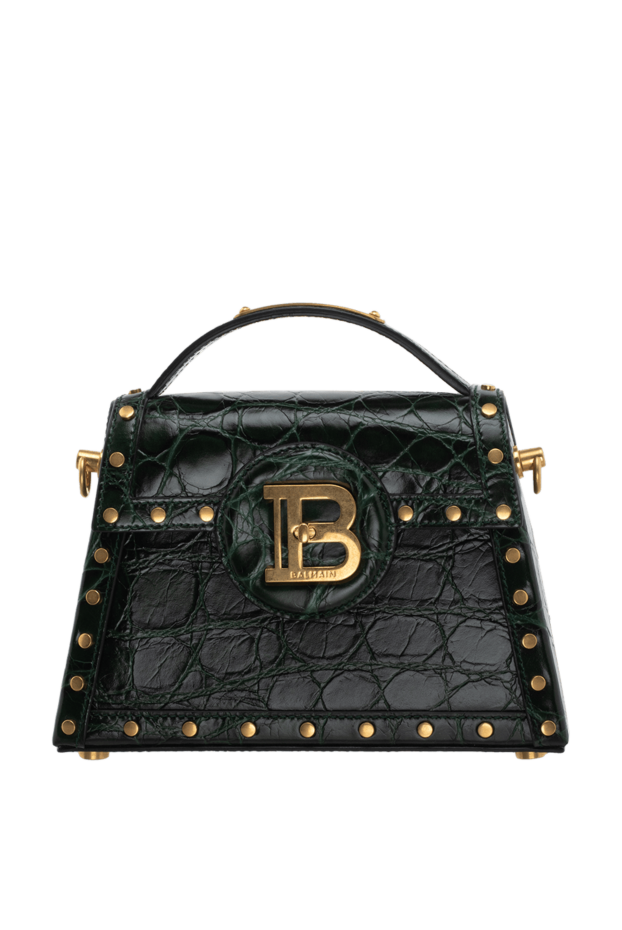 Balmain woman green leather bag for women buy with prices and photos 174459 - photo 1