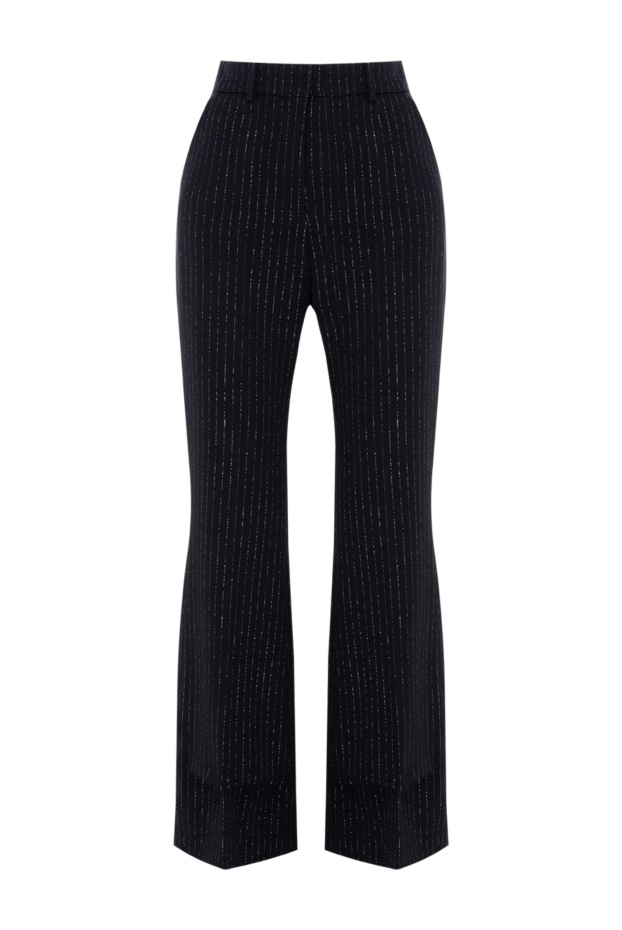 Balmain woman black woolen trousers for women buy with prices and photos 174461 - photo 1