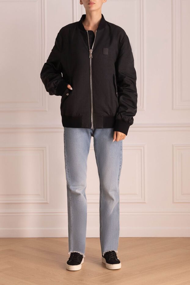 Balmain black polyester jacket for men 174469 - photo 2