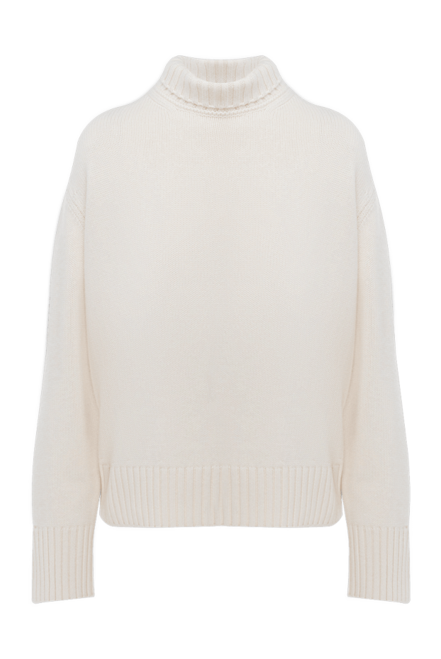 Loro Piana woman white cashmere jumper for women buy with prices and photos 174613 - photo 1