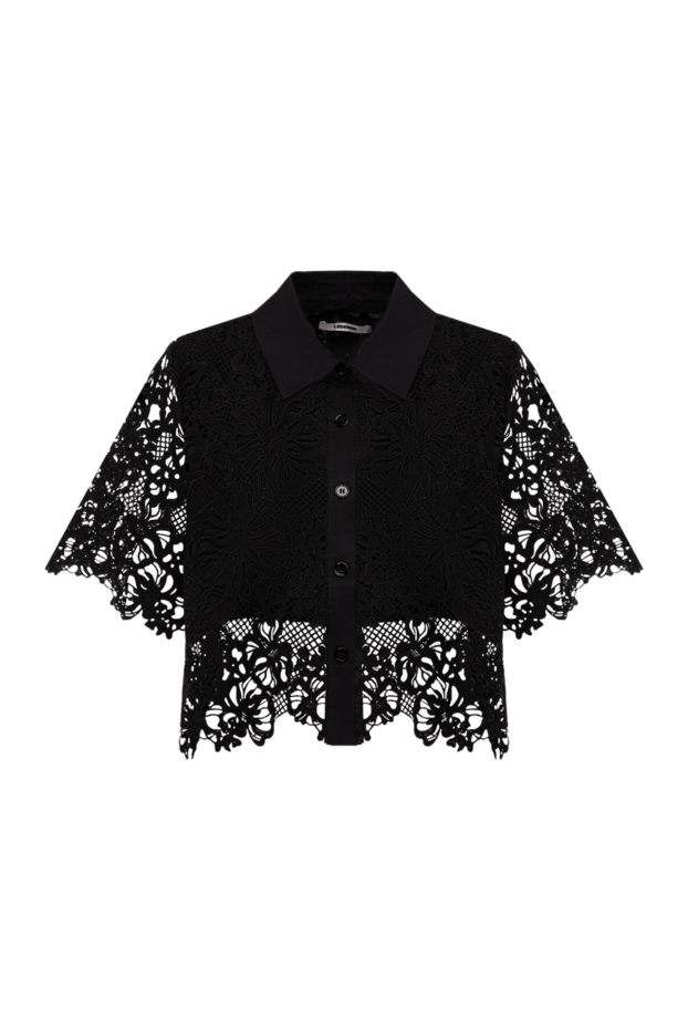 Max&Moi black polyester blouse for women 174652 - photo 1