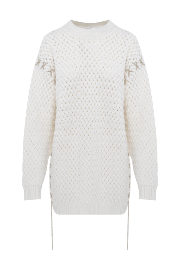 Giuseppe Di Morabito woman white merino and cashmere dress for women buy with prices and photos 174721 - photo 1