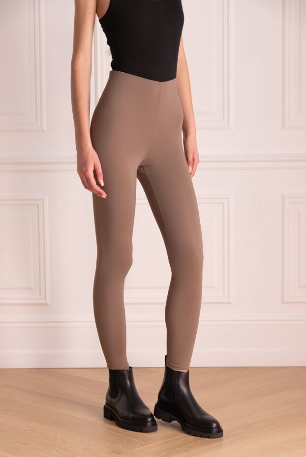 The Andamane brown polyamide and elastane leggings for women 174725 - photo 3