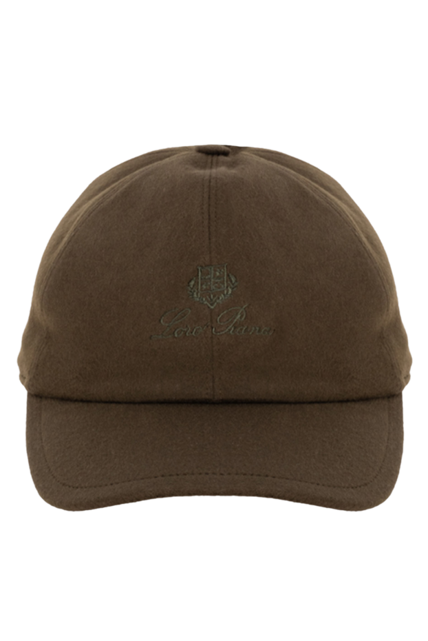 Loro Piana cashmere baseball cap in brown with curved visor 174746 - photo 1