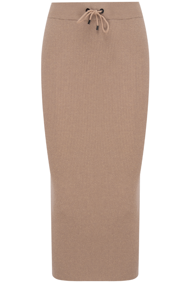 Brunello Cucinelli beige skirt for women 174755 - photo 1