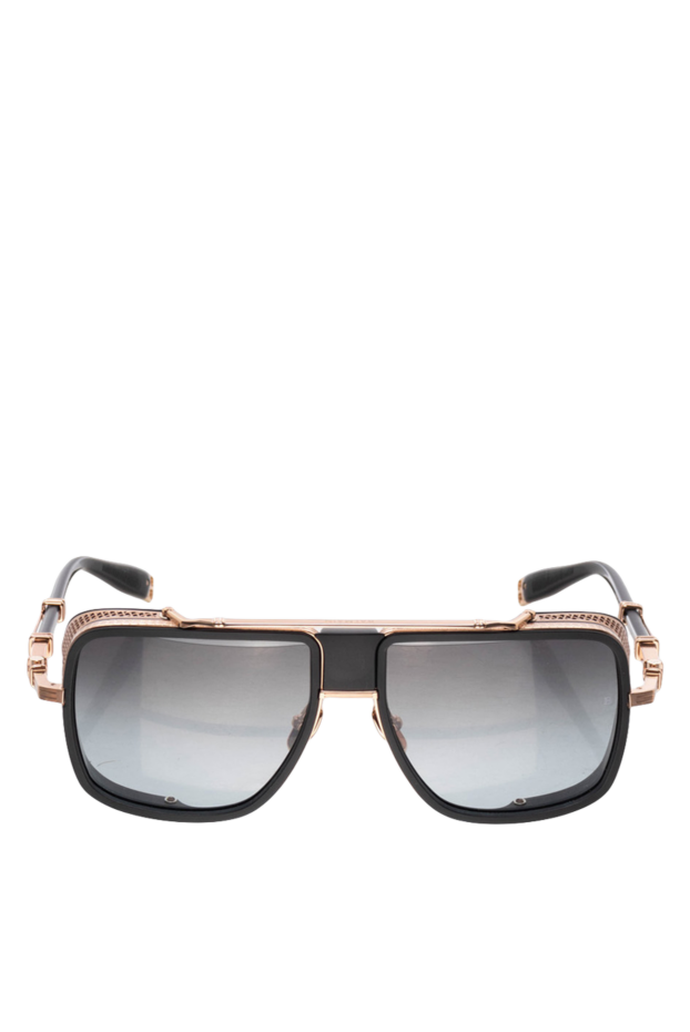 Balmain man sunglasses made of metal and plastic, black, for men buy with prices and photos 174924 - photo 1