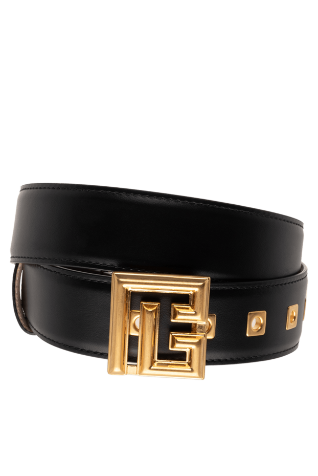 Balmain woman black leather belt for women buy with prices and photos 174937 - photo 1