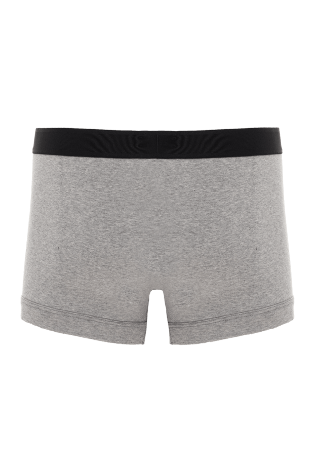 Tom Ford men's boxers made of cotton and elastane gray 174943 - photo 2
